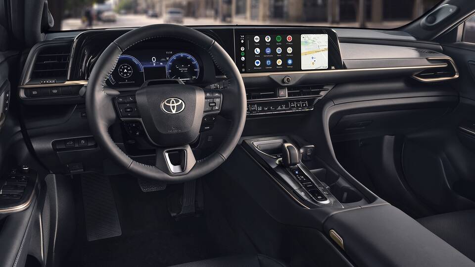 2025 Toyota Crown front interior - dashboard