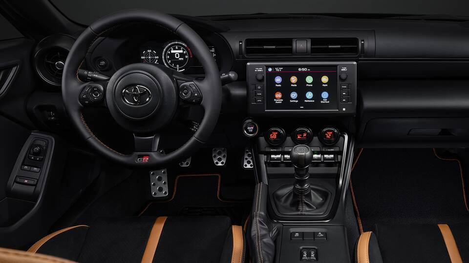 2025 Toyota GR 86 Hakone front interior - dashboard