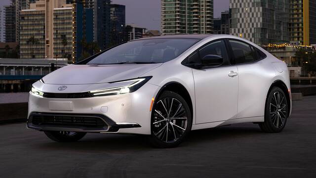 2024 Toyota Prius parked front view