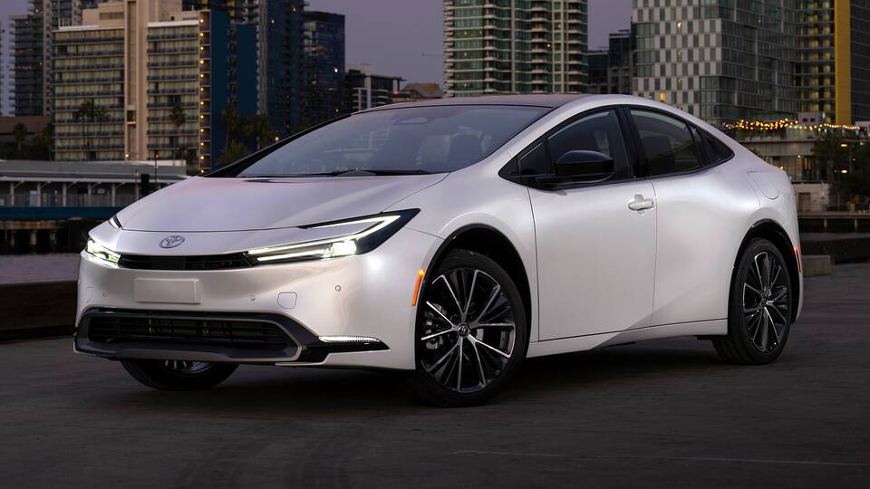 2024 Toyota Prius parked front view