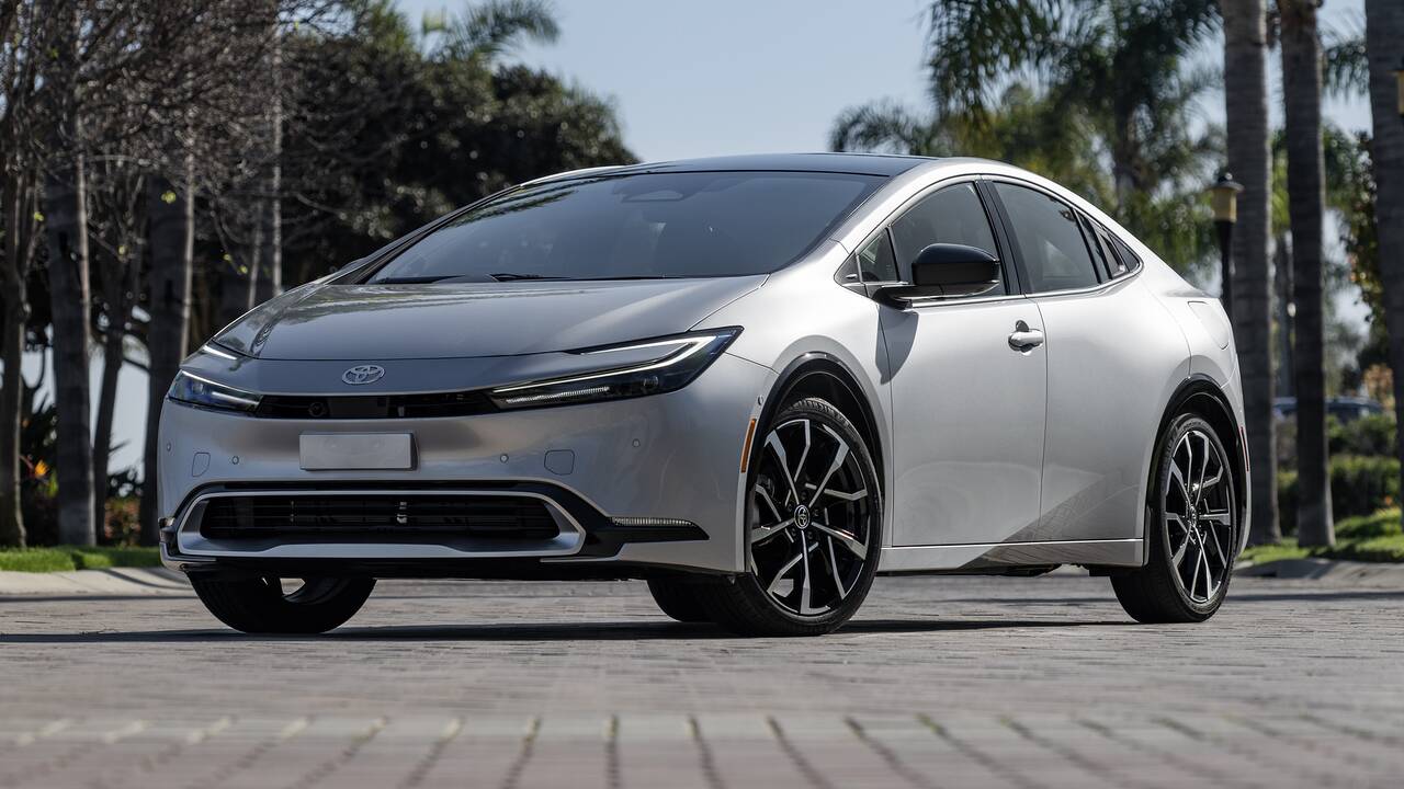 2024 Toyota Prius Prime parked front view