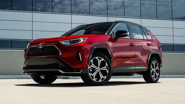 2024 Toyota RAV4 Prime parked front view