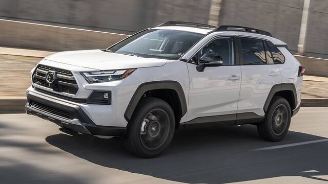 2024 Toyota RAV4 TRD Off-Road driving front view