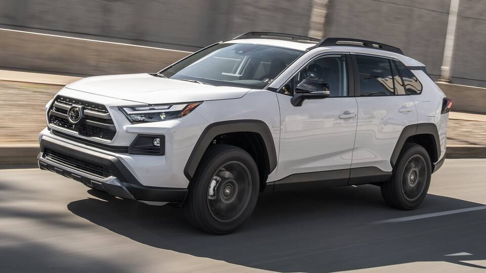 2024 Toyota RAV4 TRD Off-Road driving front view