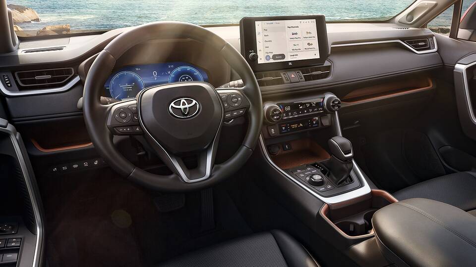 2025 Toyota RAV4 Limited front interior - dashboard