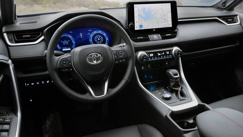 2025 Toyota RAV4 Plug-In Hybrid front interior - dashboard