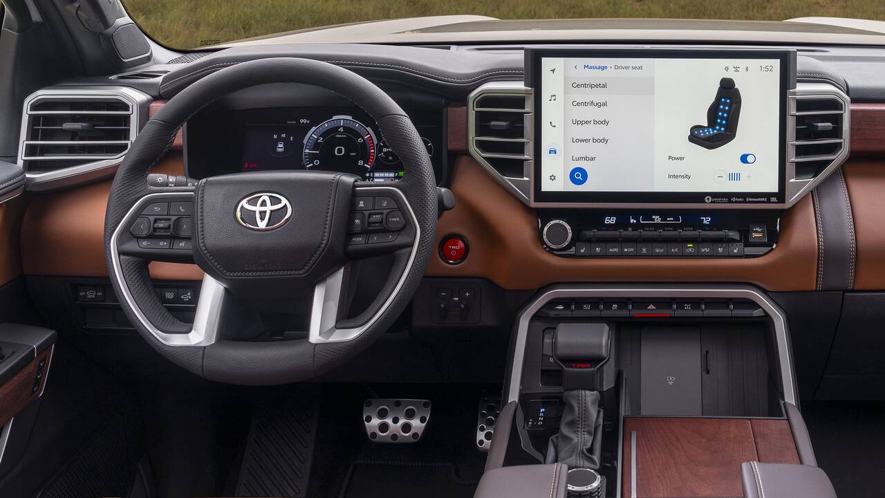 2025 Toyota Sequoia 1794 front interior - dashboard
