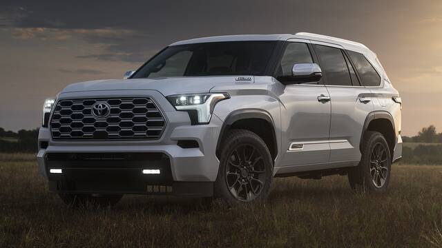 2025 Toyota Sequoia 1794 parked front view