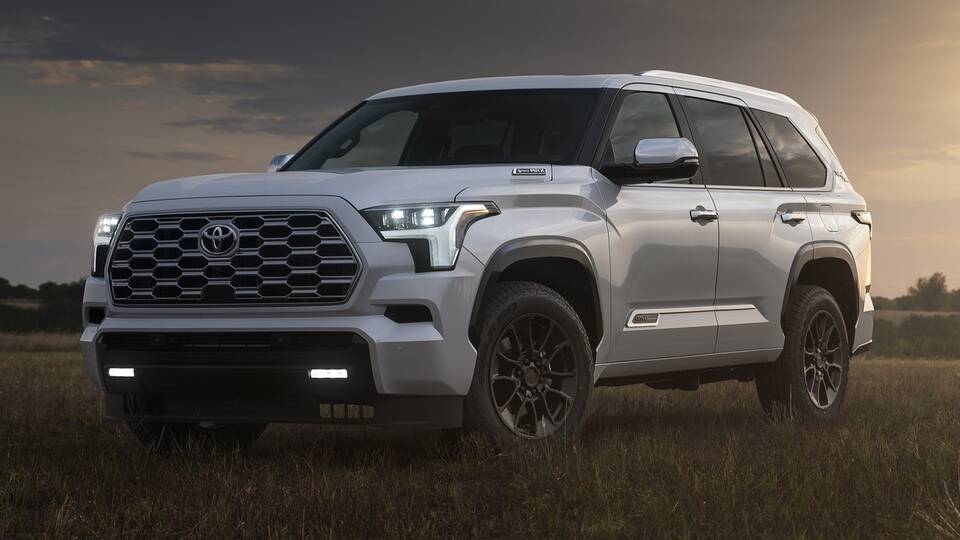 2025 Toyota Sequoia 1794 parked front view