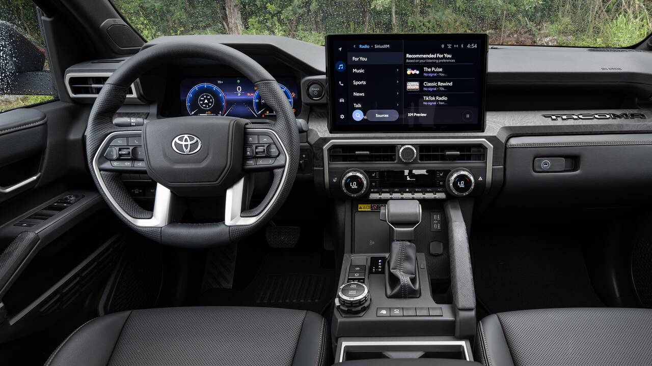 2024 Toyota Tacoma Limited front interior