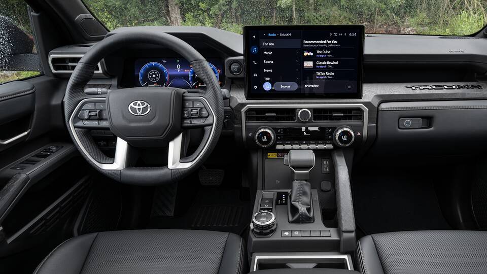 2024 Toyota Tacoma Limited front interior