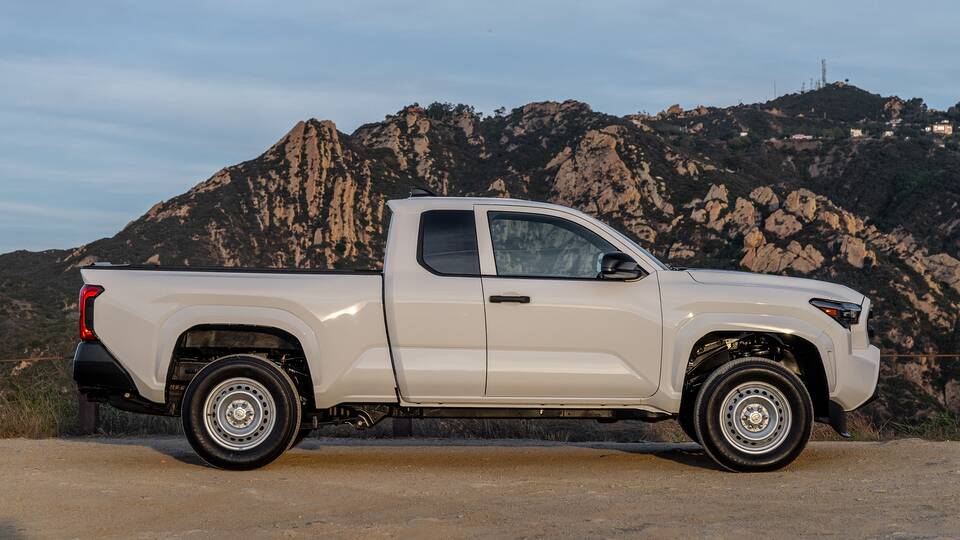 2024 Toyota Tacoma SR parked side view