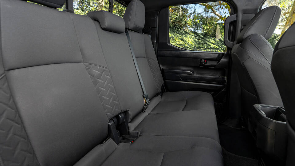 2024 Toyota Tacoma Double Cab backseat