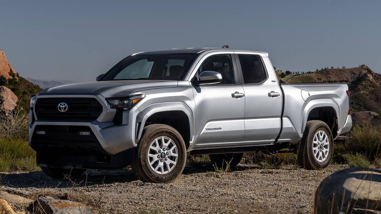 2024 Toyota Tacoma SR5 parked front view