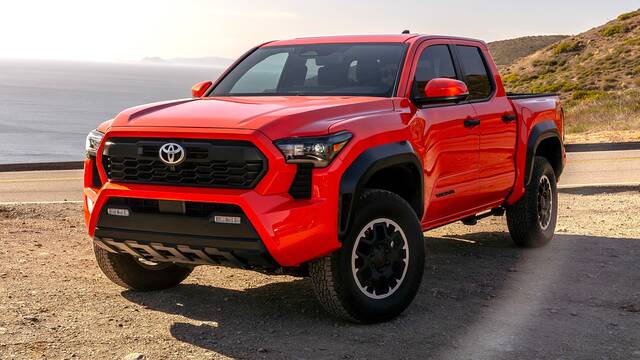 2024 Toyota Tacoma TRD Off-Road parked front view