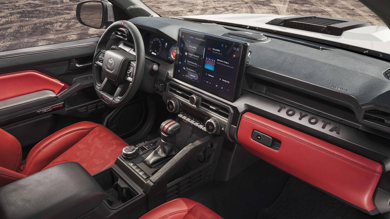 2024 Toyota Tacoma TRD Pro front interior