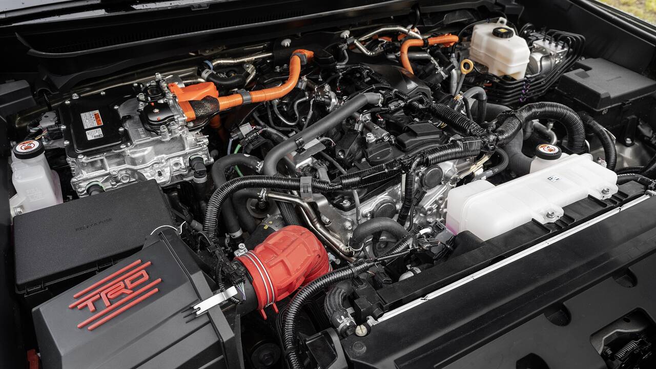 2025 Toyota Tacoma i-Force Max hybrid powertrain
