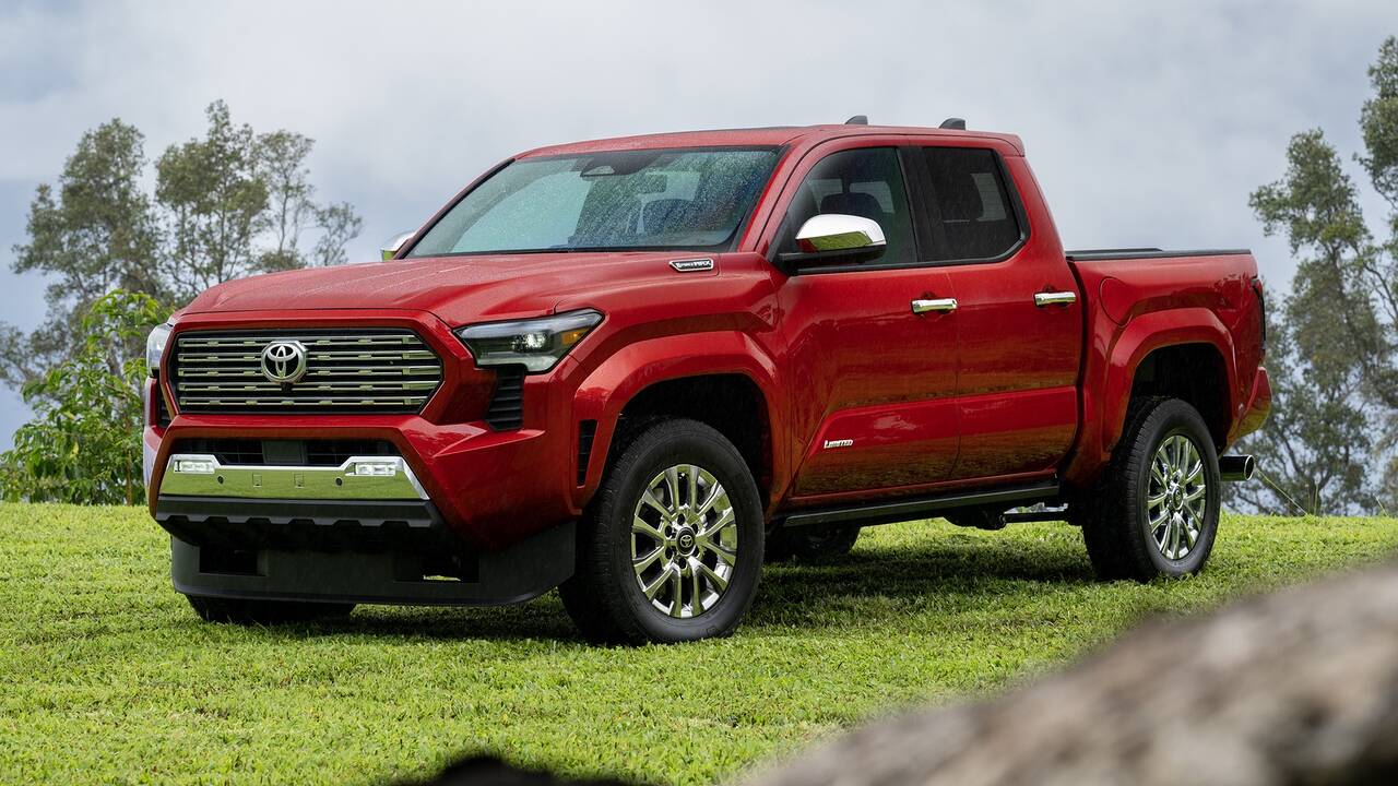 2025 Toyota Tacoma Limited parked front view