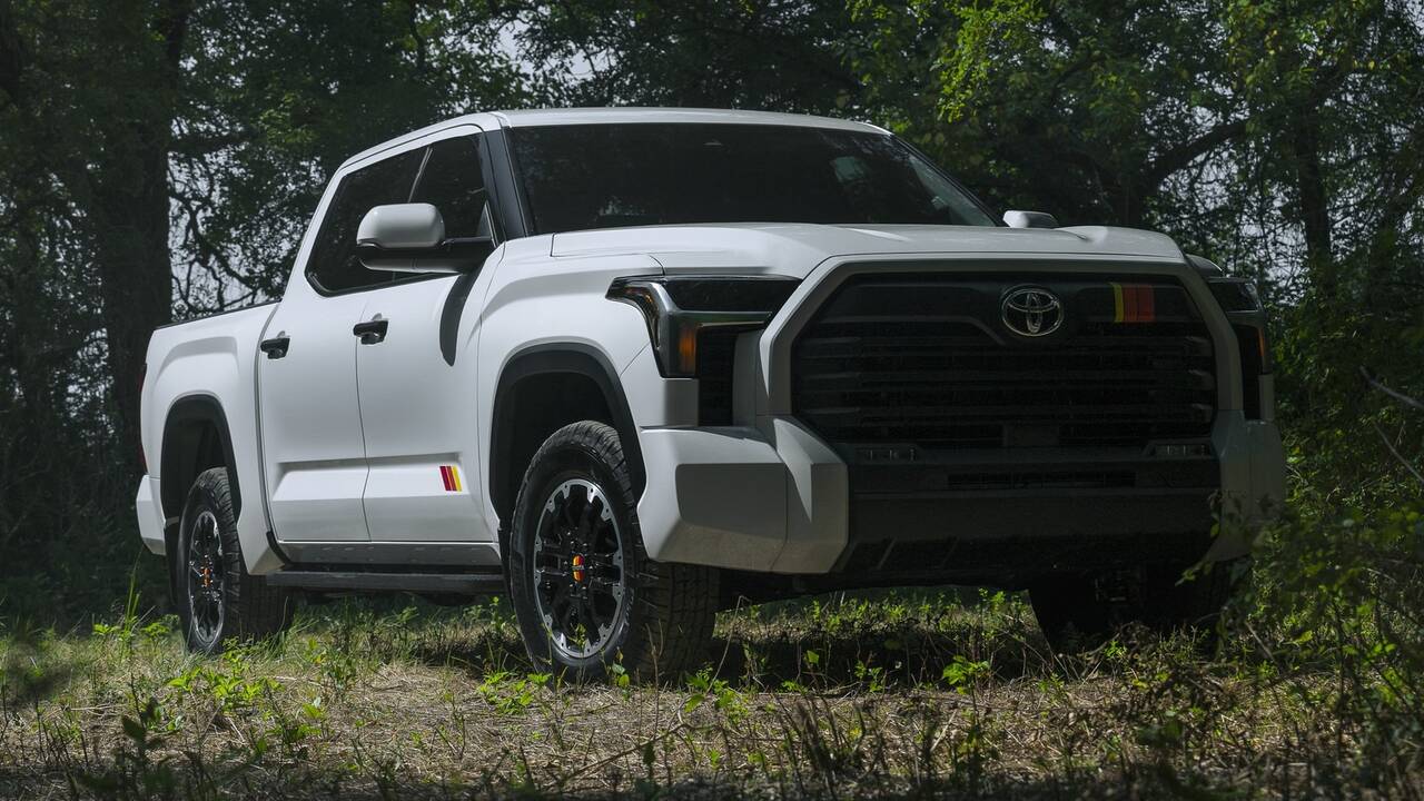 2025 Toyota Tundra TRD Rally Package parked front view