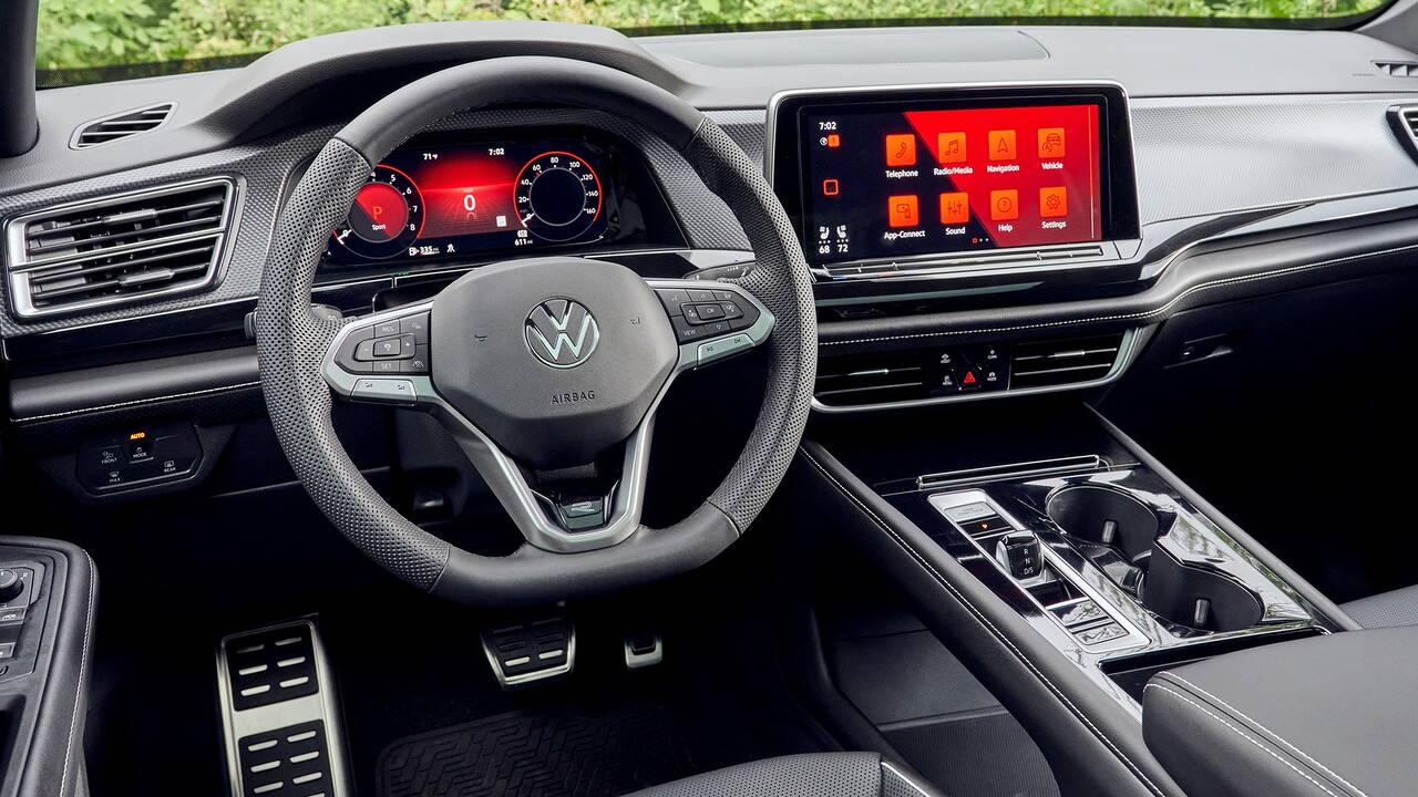 2025 Volkswagen Atlas Cross Sport front interior - dashboard