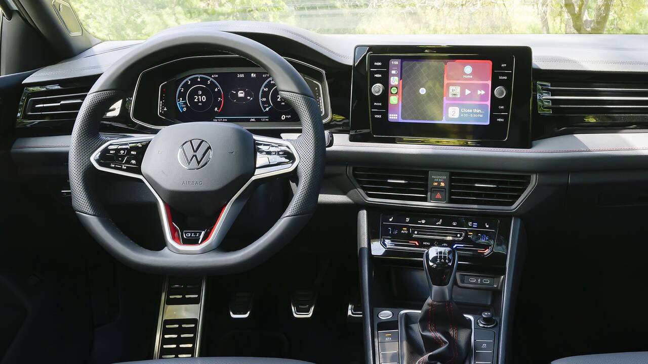 2025 Volkswagen Jetta GLI front interior - dashboard