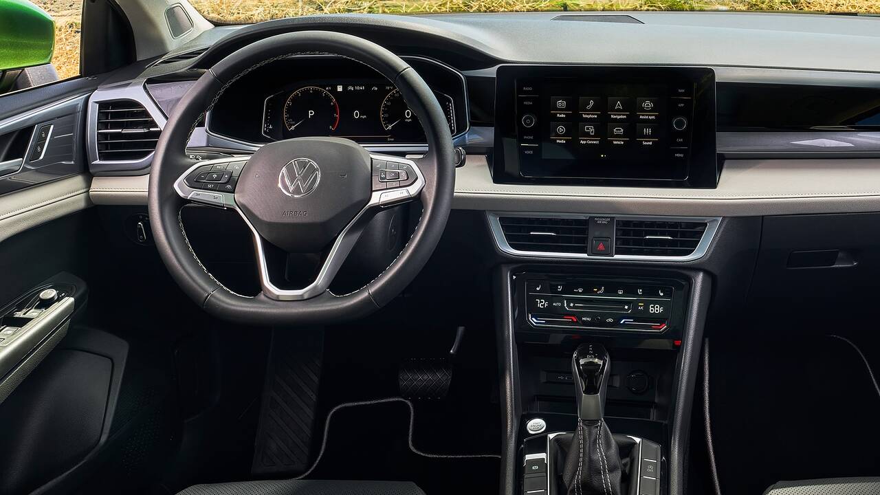 2025 Volkswagen Taos front interior - dashboard