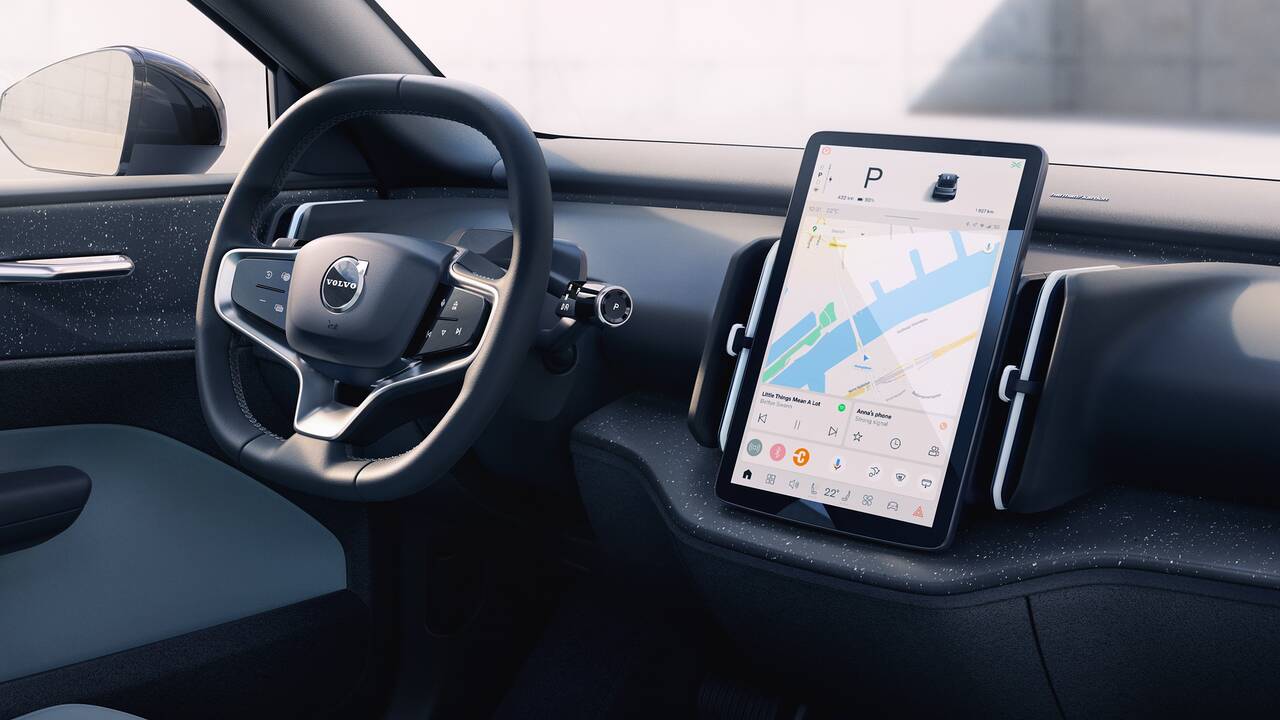 2025 Volvo EX30 front interior - dashboard