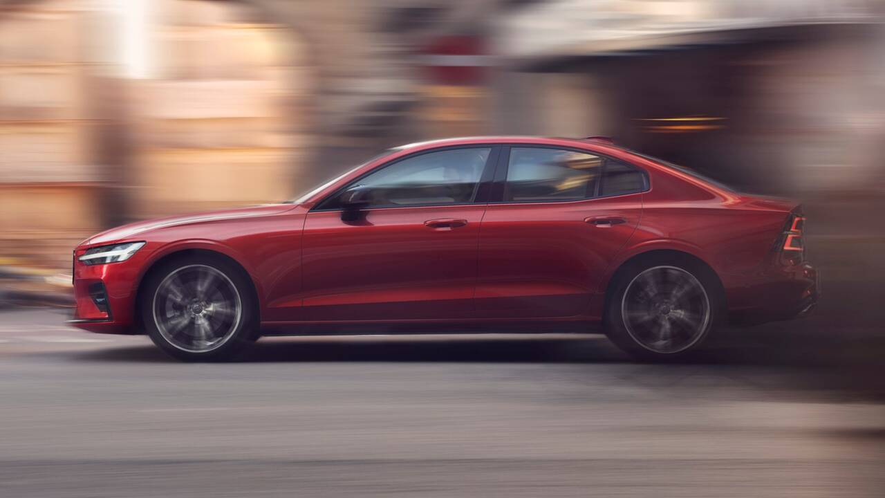 2024 Volvo S60 driving side view