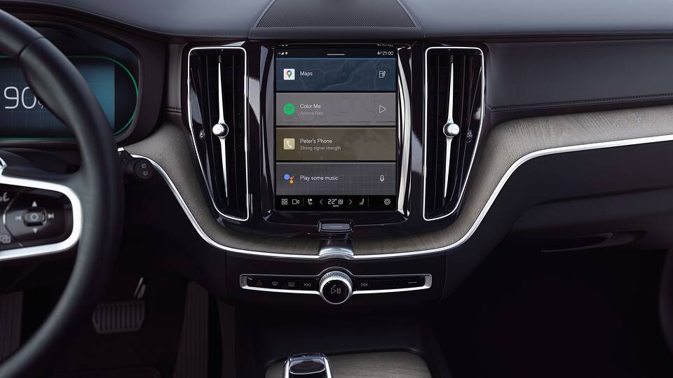 2025 Volvo XC60 front interior - dashboard